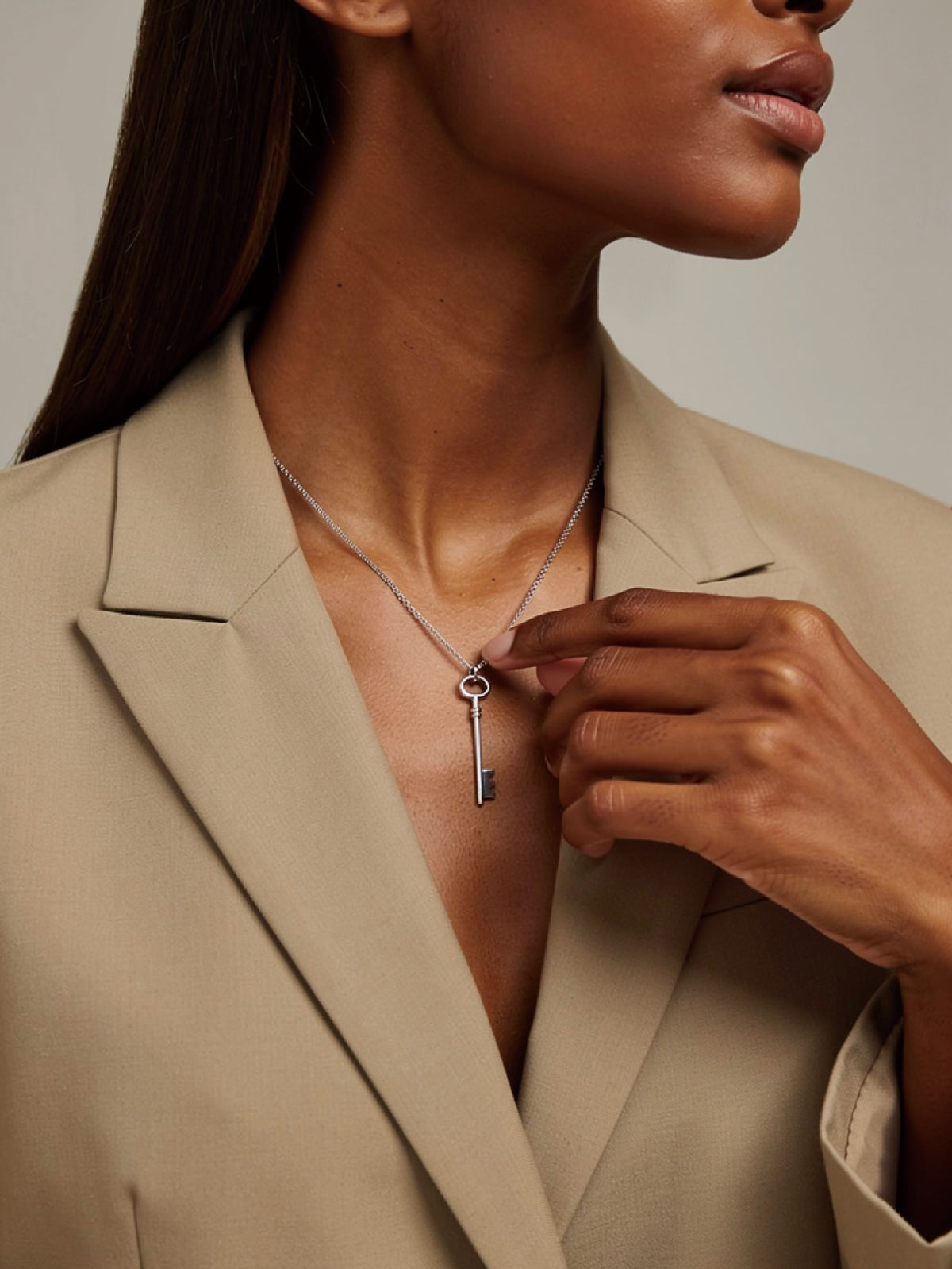 Classic Key Pendant Necklace