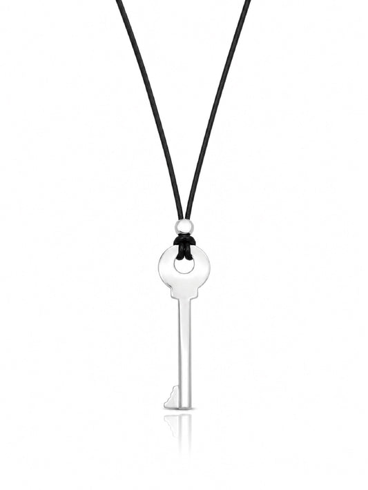 Oversized Key Cord Necklace
