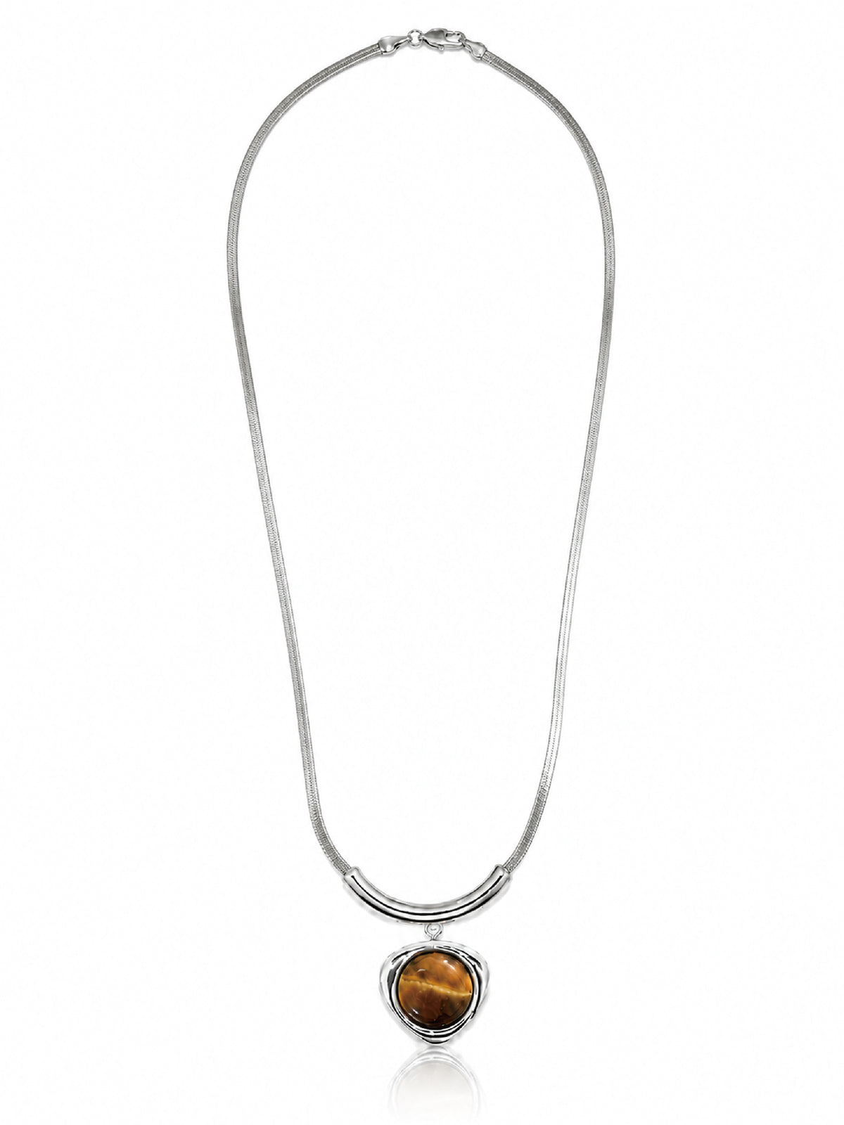 Tiger Eye Pendant Necklace
