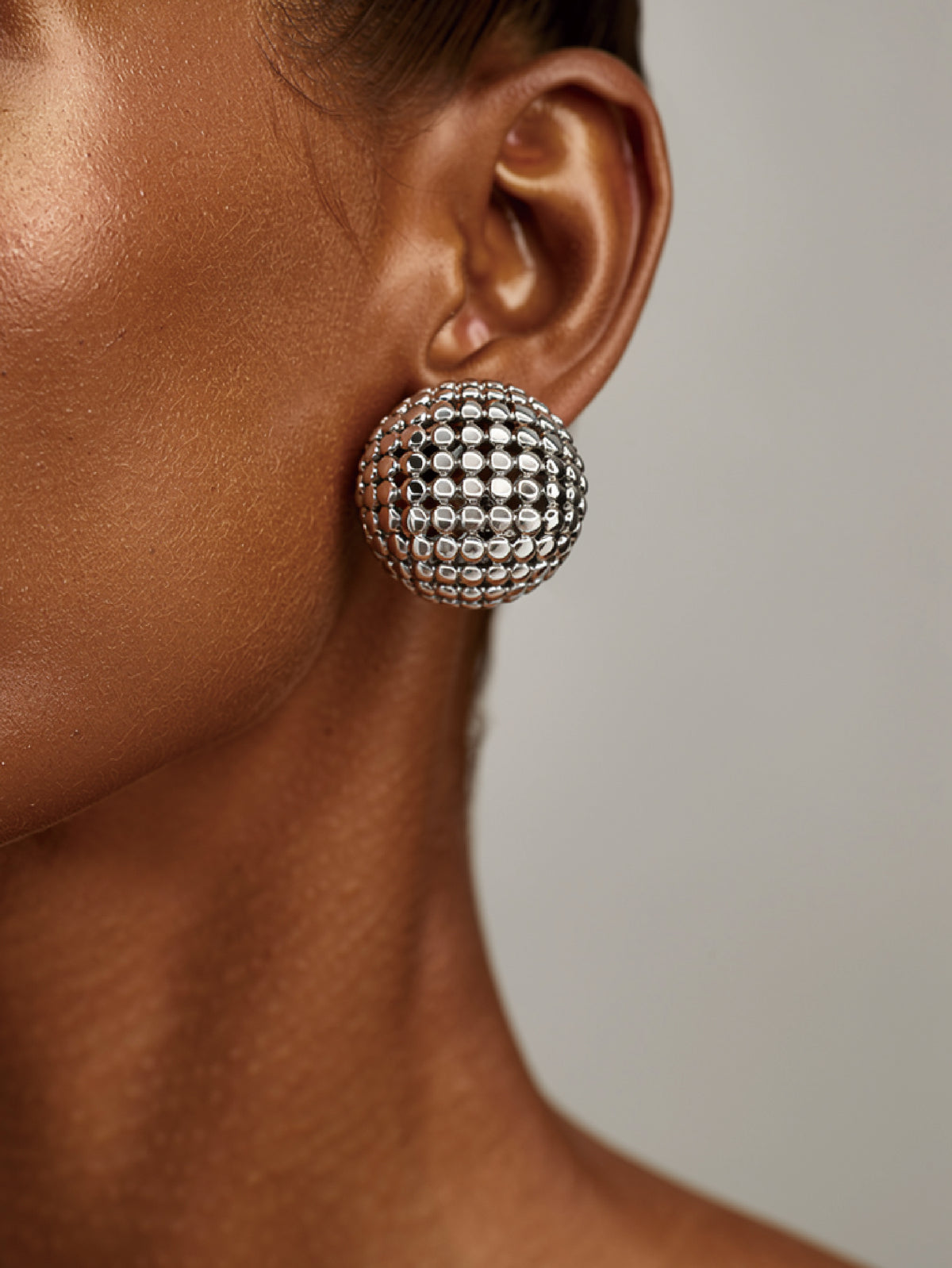 Pebble Stud Earrings
