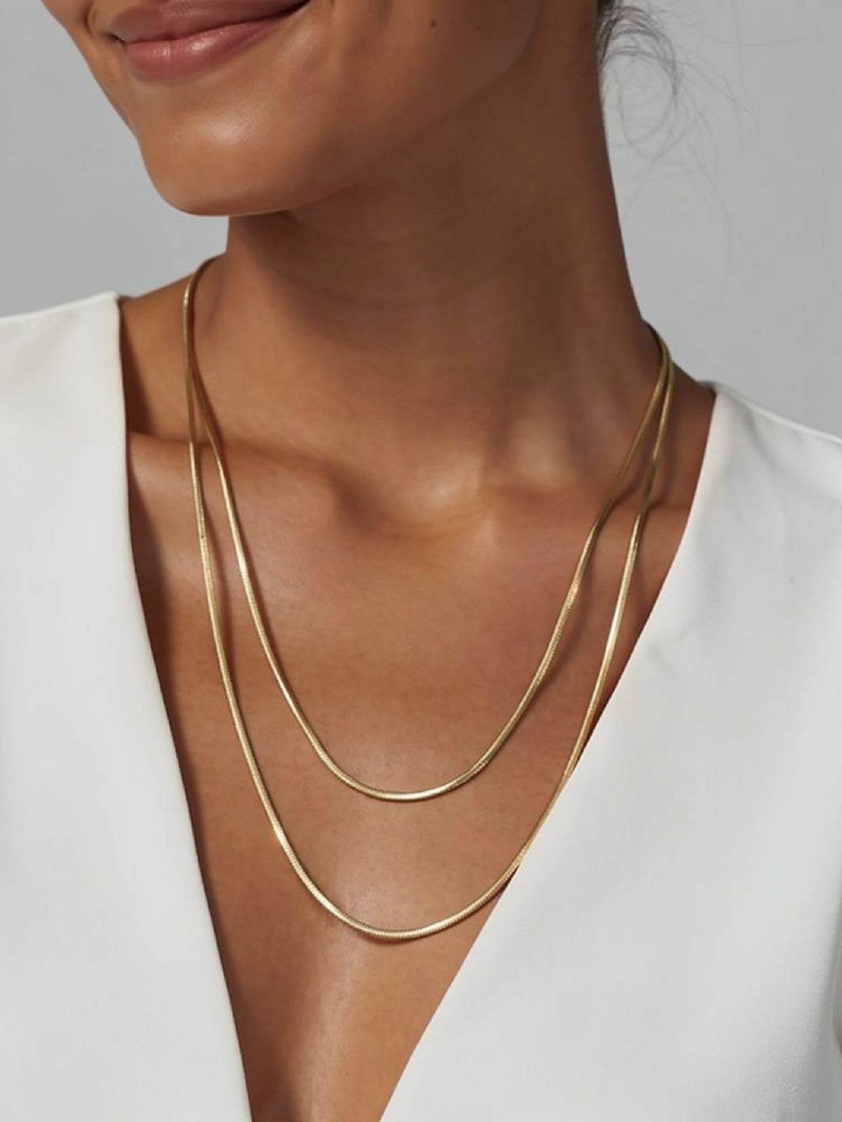 Herringbone Chain Necklace
