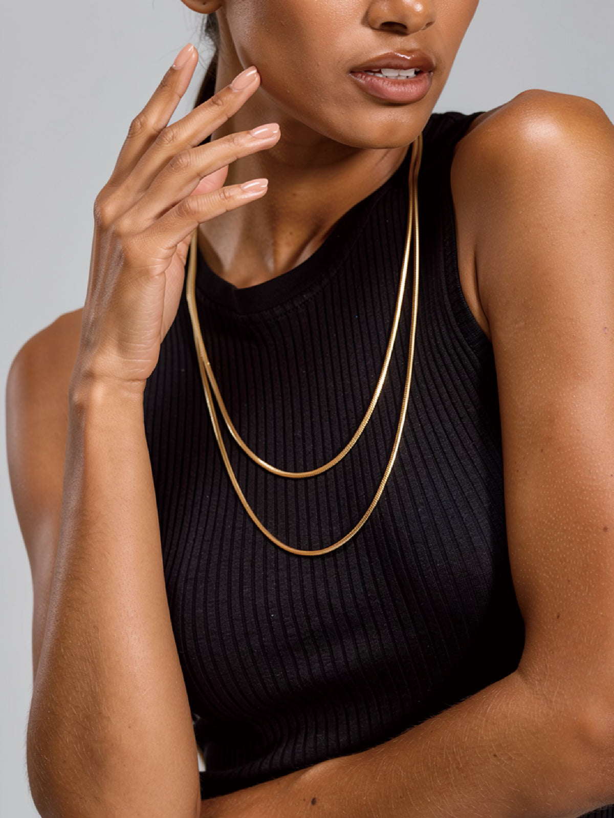 Herringbone Chain Necklace
