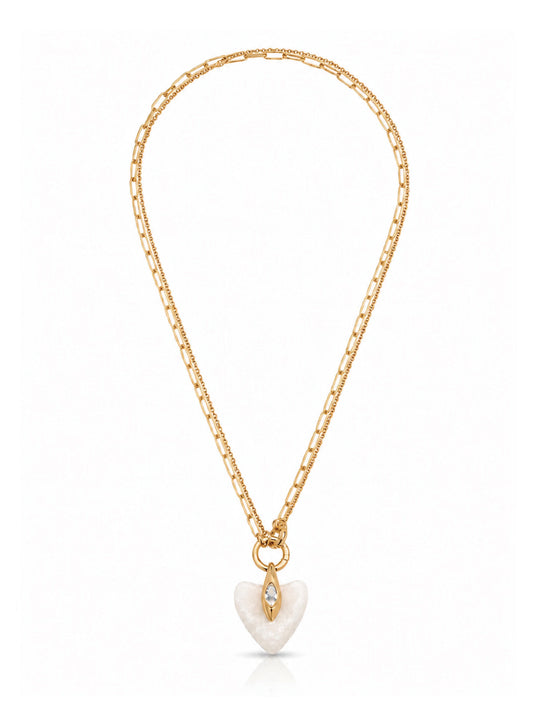 Trio AB Chain Traiangle Necklace