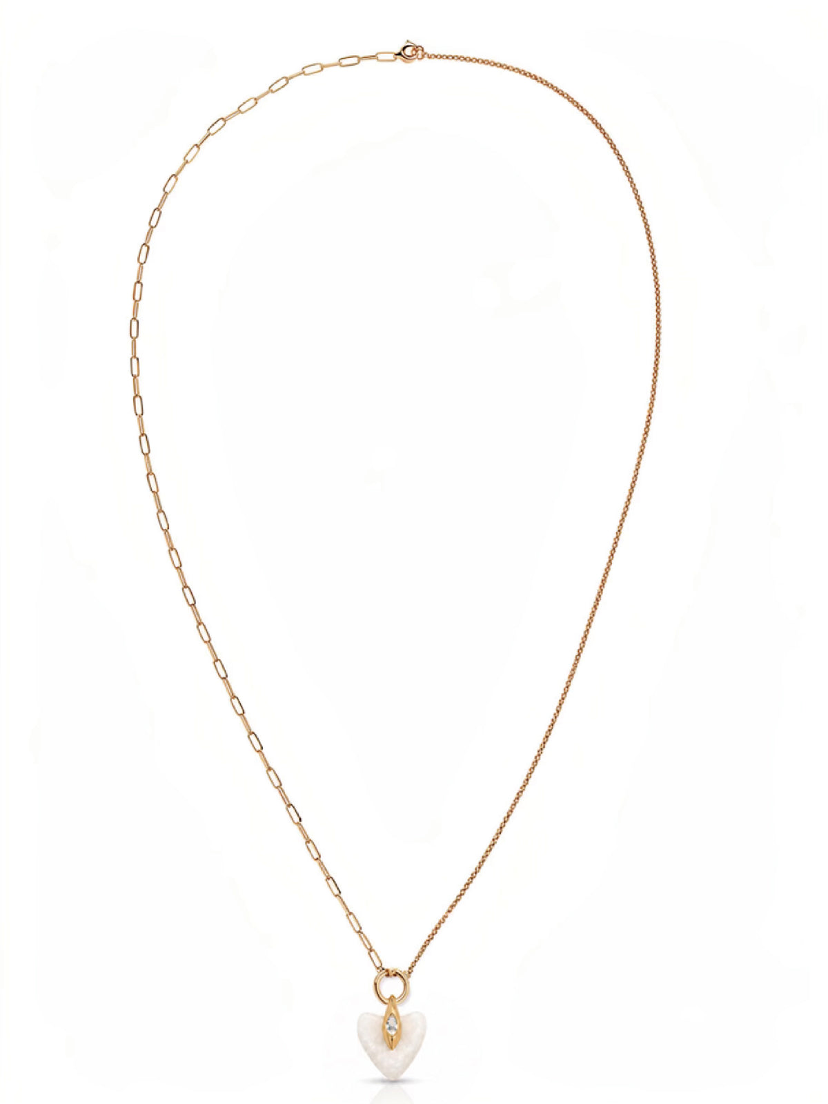 Trio AB Chain Traiangle Necklace