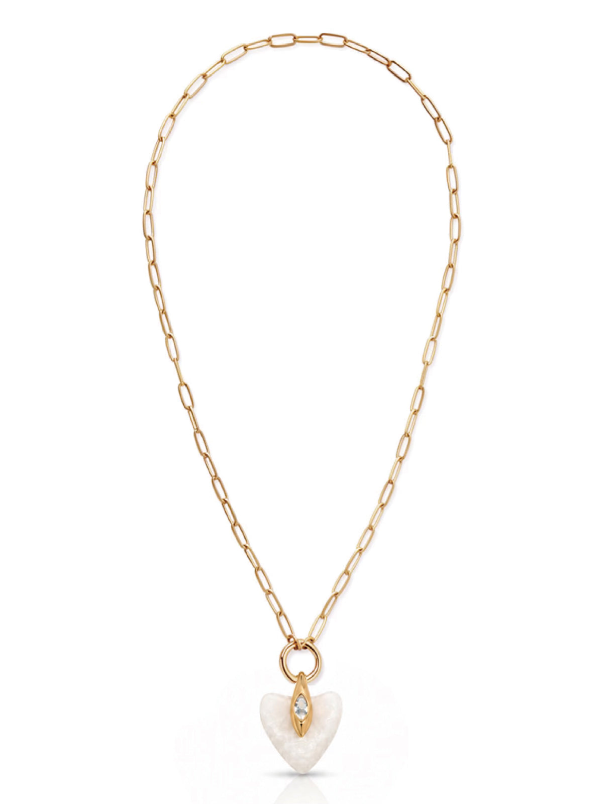 Trio AB Chain Traiangle Necklace