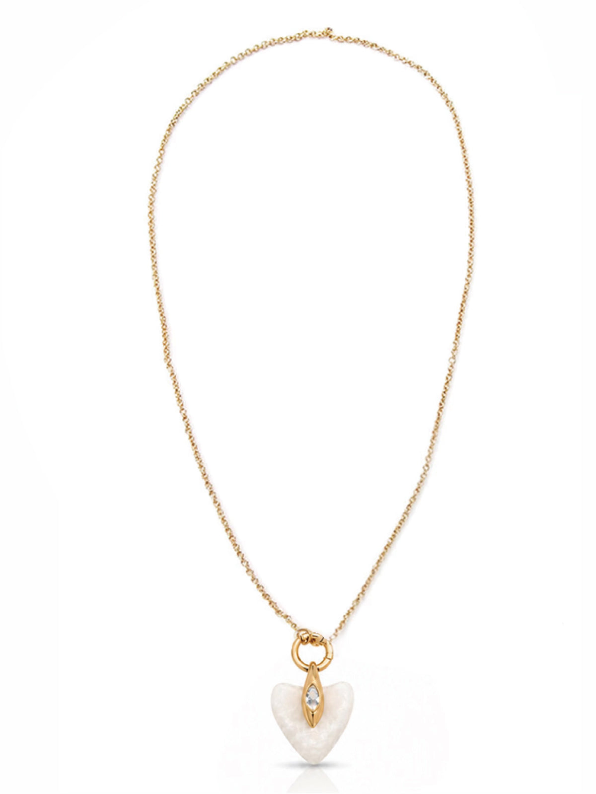 Trio AB Chain Traiangle Necklace