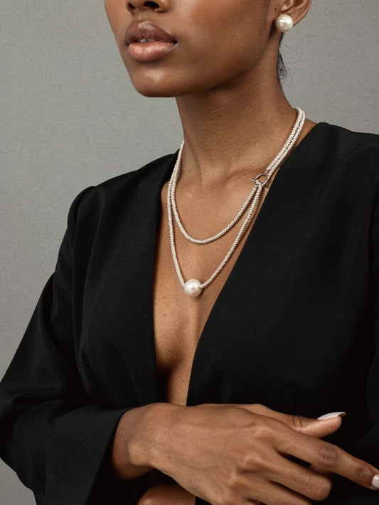 Orb Pearl Multi-Wear Necklace