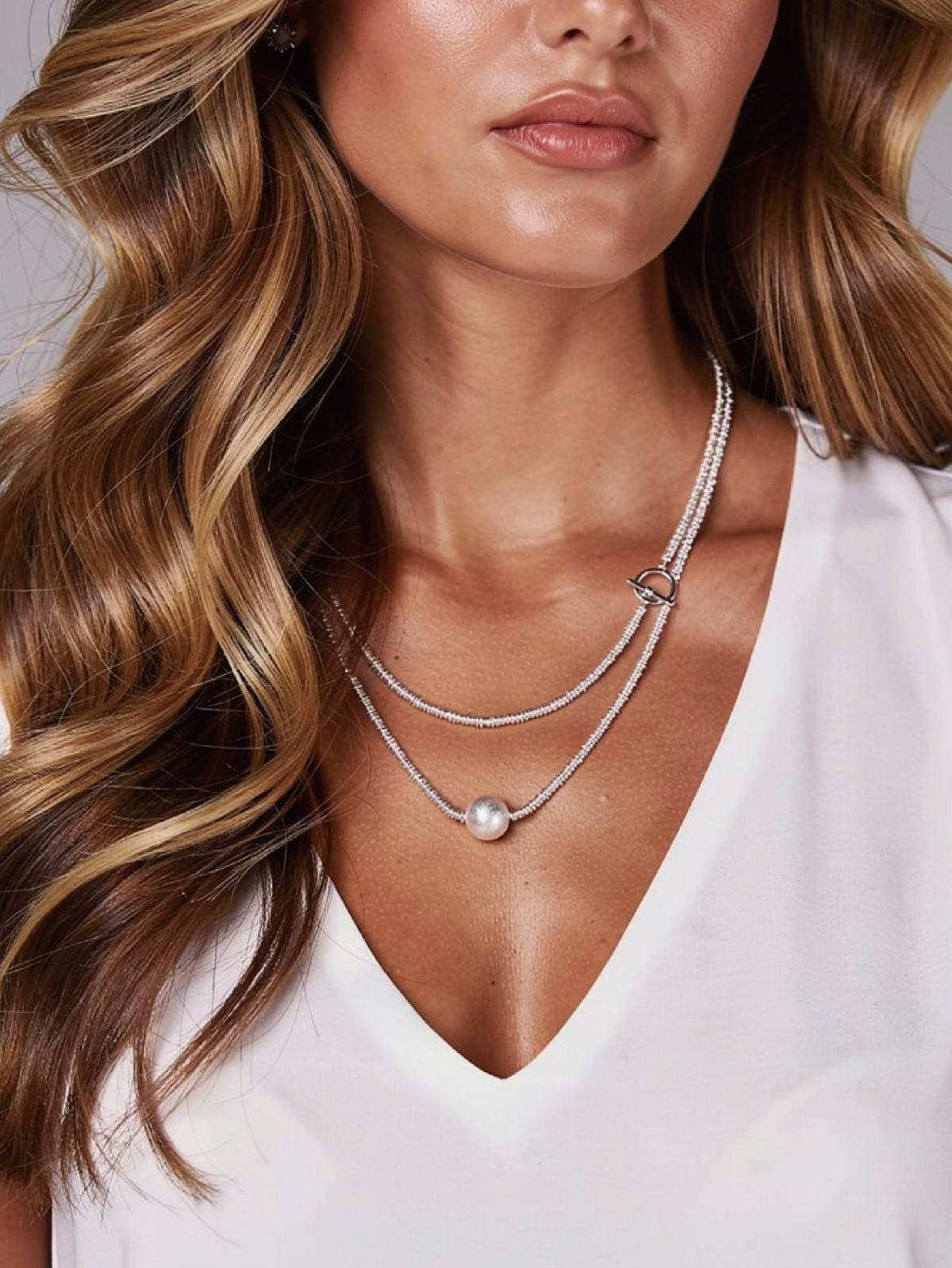 Orb Pearl Multi-Wear Necklace