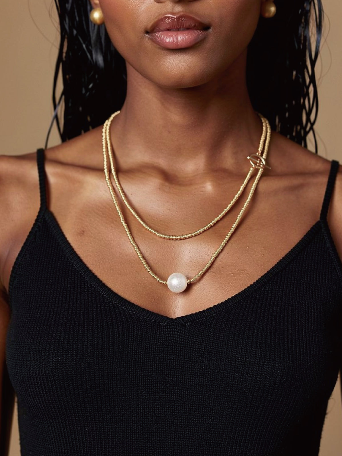 Orb Pearl Multi-Wear Necklace