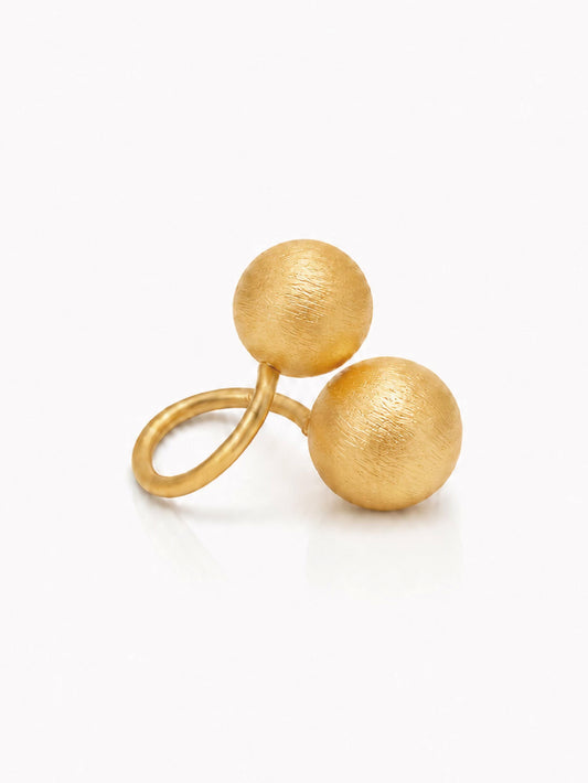 Double Orb Ring