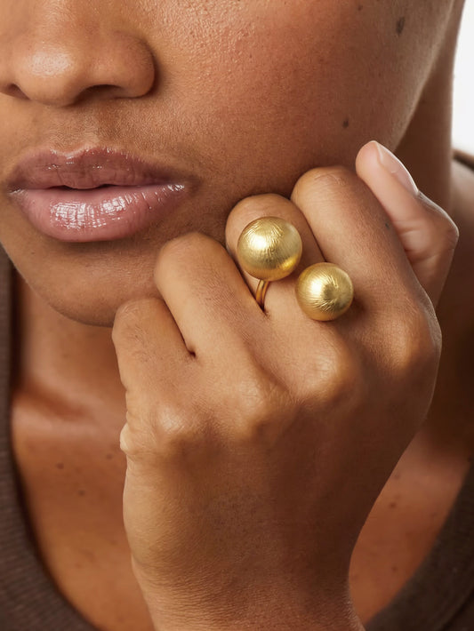 Double Orb Ring
